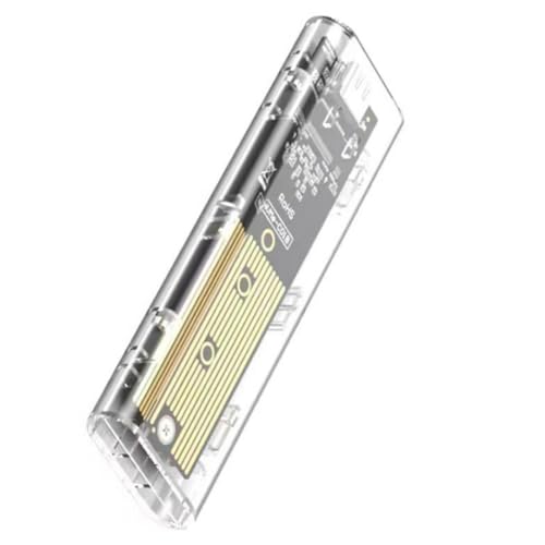 Carcasa externa transparente para SSD M.2 NVMe USB 3.2 miniatura 4