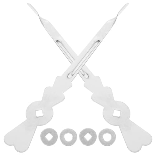 Housoutil 2sets Stainless Steel Weighing Scale Pointer Replacement Parts Accurate Scale Pointer Repair Accessories for Kitchen
