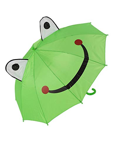 Image of Frog Umbrella for Kids Boys Child Cute Outdoor Stand Umbrellas (Frog)