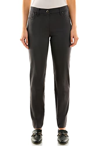 Image of Zac & Rachel Women's Millennium Fabric Pant - Perfectly Designed Woven Stretch Combination That Makes for The Most Flattering