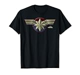 Marvel Captain Marvel Movie Chest Symbol Graphic T-Shirt T-Shirt