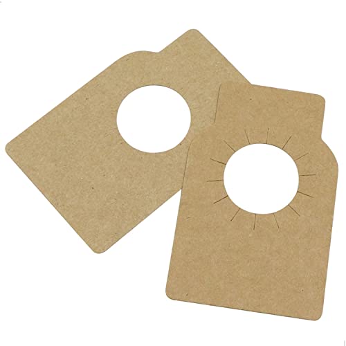 200 stuks flessenhanger-etiketten - kraftpapier wijnfles labels flessenhanger papier hangend wijnetiket beschrijven voor… - Image 3