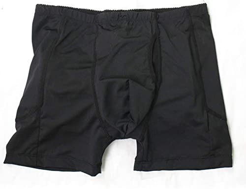 Men 4pcs Pads Enhancers Fake Ass Butt Lifter Shapers Control Panties Padded Underwear Shape Your Perfect Sexy HIPS,Black,XL(Color:Black,Size:Large)3