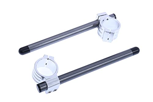 Demi-guidons 51 mm AVDB pour Aprilia RSV4 et Tuono 1000/1100 - Titane