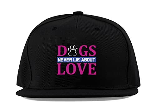 Casquette de baseball en coton de qualité Dogs Never Lie About Love