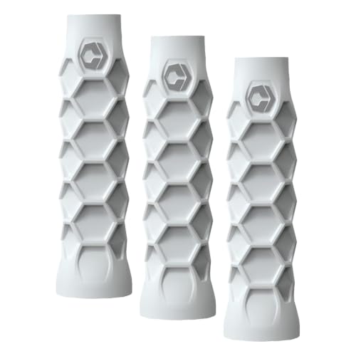 Image of Hesacore Pickleball Paddle Grip - 5.25in - Regular Feel - Supports Tennis Elbow, Enhances Grip Strength, Reduces Vibration with Finger Support and Anti-Sweat Design