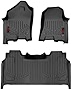 Rough Country Floor Mats for 2019-2022 Ram 1500 | Crew Cab - M-31422