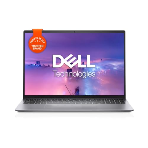 Image of Dell Vostro 5630 Thin & Light Laptop, Intel i5-1335U Processor, 16GB LP DDR5 + 512GB SSD, 16.0 inch (40.64cm) FHD+ 250 nits Display, Backlit KB + FPR, Win 11 + MSO'21, 15 Month McAfee, Titan Grey, 1.90kg