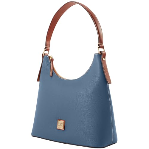 Dooney & Bourke Women's Hobo Bag in Pebble Grain Leather, Large Handbag with Single Shoulder Strap2