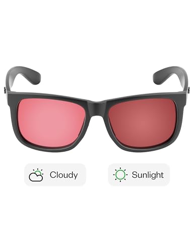 Image of Mryok Replacement Lenses for Ray-Ban Justin RB4165 54mm Sunglasses, HD Polarized, UV Protection, Impact Resistant