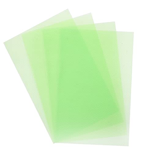 VORCOOL 4 Pcs Prateleira Tapetes Laváveis Almofadas Tapetes de Mesa Esteiras Forros de Geladeira Gel