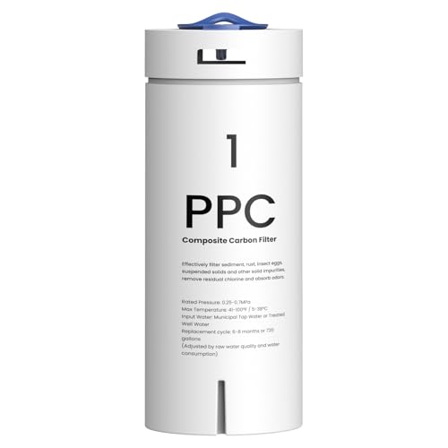 GLACIER FRESH PPC Filter Replacement Filter Replacement for GFU03 Reverse Osmosis System PPC-Filter | Fridge.com