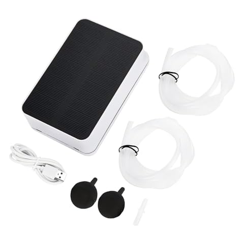 VIFERR Solar Powered Pond Air Pump Cover