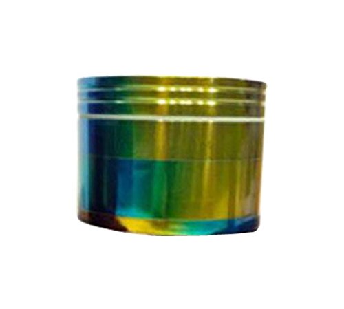 True Handmade Standard Aluminium Herb Grinder(4 Part, 63mm, Rainbow)-picture-29