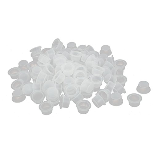 Aexit UN3/4 Flat Luer Fittings Top Pipe Thread Protection Sleeve debris Luer Cap Fittings Caps 100pcs