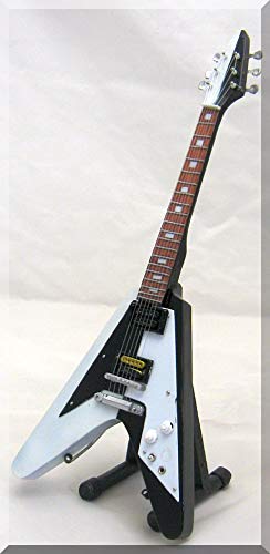 MICHAEL SCHENKER Guitare Miniature Scorpions Gibson - Les Beatles, Paul McCartney, John Lennon, RIngo Starr, George Harrison MICHAEL SCHENKER Guitare Miniature Scorpions Gibson – Image 3