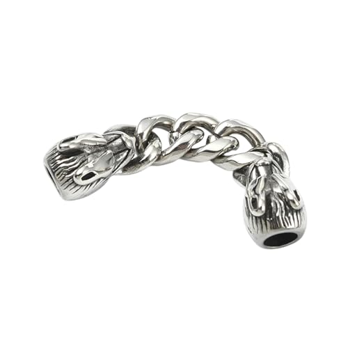 Chaîne d'extrémité 53mm acier pour ajuster la taille bijoux