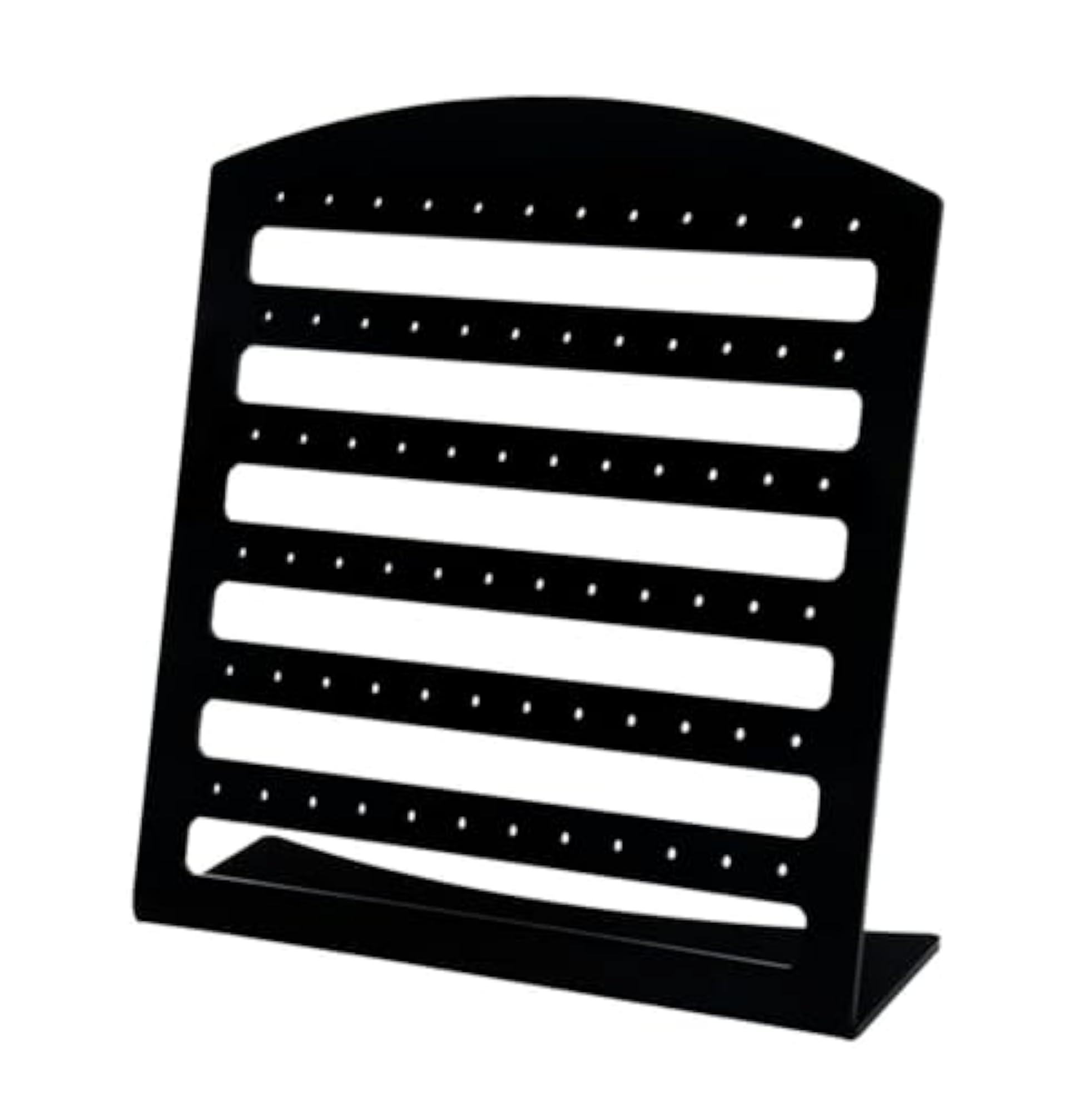 Acrylic Earring Display Stand for 36 Pairs, Clear Organizer