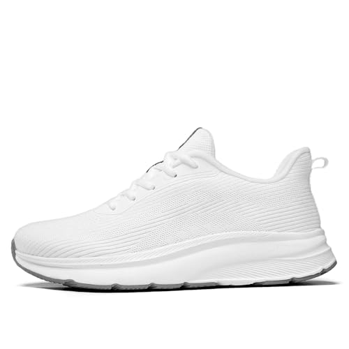 Image of KDN Men's Wide Toe Box Shoes Cushioned Road Running Shoes Non Slip Mens Walking Sneakers for Wide Feet Comfortable Athletic Gym Workout Shoes Wide Width