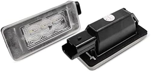 Luz de matrícula para Peugeot 2008 conjunto de luz de repuesto para coche en color blanco
