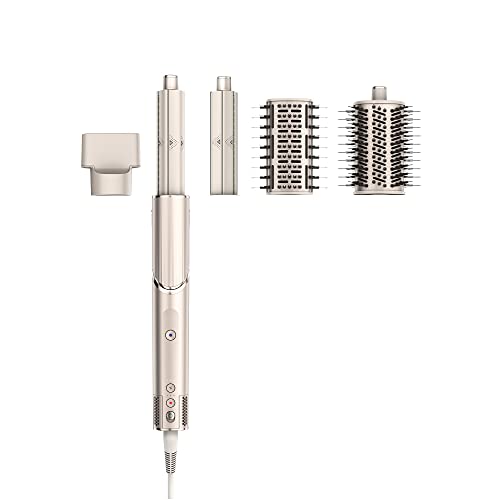 Shark FlexStyle 4-in-1 Air Styler & Hair Dryer for Straight & Wavy Hair: Auto-Wrap Curlers, Paddle Brush, Oval Brush and Concentrator, No Heat Damage, Stone HD430SLUK