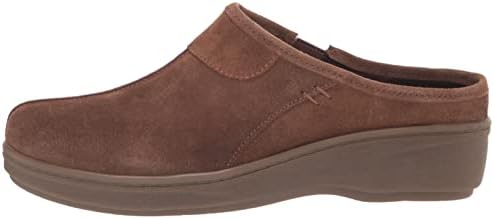 Easy Spirit Women's Shana Clog, Brown Suede, 8.5 | Image 7