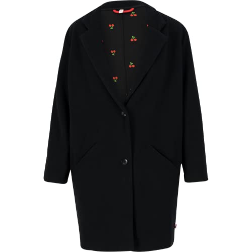 Preisvergleich Produktbild Blutsgeschwister Damen Fleecejacke Cosyshell Egg Cherry on top schwarz - L