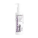 BetterYou Magnesium Sleep Lotion, Transdermal Magnesium Chloride Lotion Infused with Lavender & Chamomile to Support Sleep & Natural Muscle Relaxation, 180ml