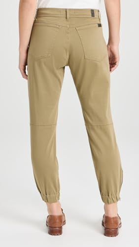 7 For All Mankind Women's Darted Boyfriend Joggers in Army3