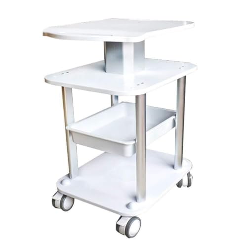 Carrito de servicio móvil multiusos para organización de spa 2