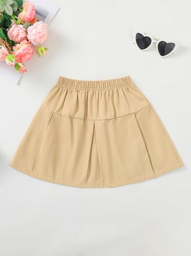 Image of Girls Pleated Skirts Cute Summer Graphic Casual Mini Tennis Skirts