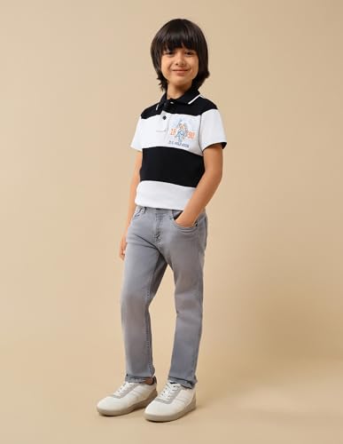 Image of Slim fit Boys Cotton Jeans
