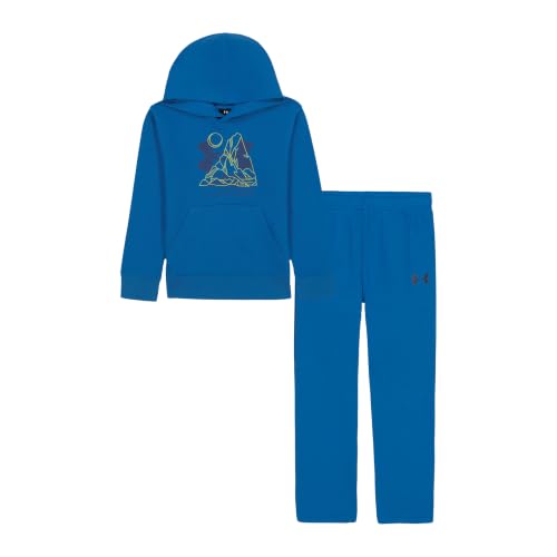 Image of Under Armour Boys' 2-Piece Hoodie Sweatshirt and Fleece Pants Set, Outdoor Collection