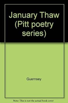 Hardcover January thaw (Pitt poetry series) Book