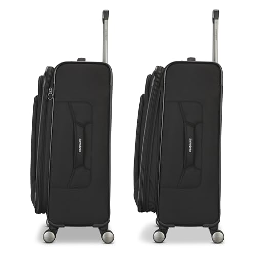 Samsonite Ascella 4 Medium Checked Luggage - Black - image 3