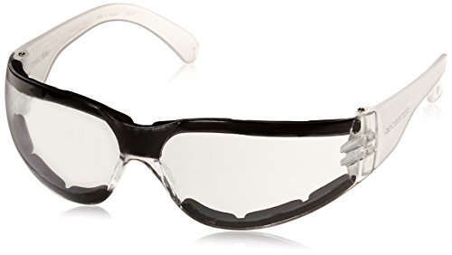 Bobster ESH302 Shield 3, ANSI Sport Sunglasses,Black Frame/Clear Lens,one size