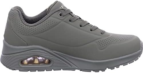 Skechers womens Skecher Street Women's Uno - Stand on Air Sneaker, Olive, 7.5 US | Image 5
