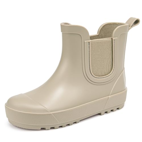Image of Motasha Chelsea Rain Boots for Girls Boys Waterproof Toddler to Big Kids