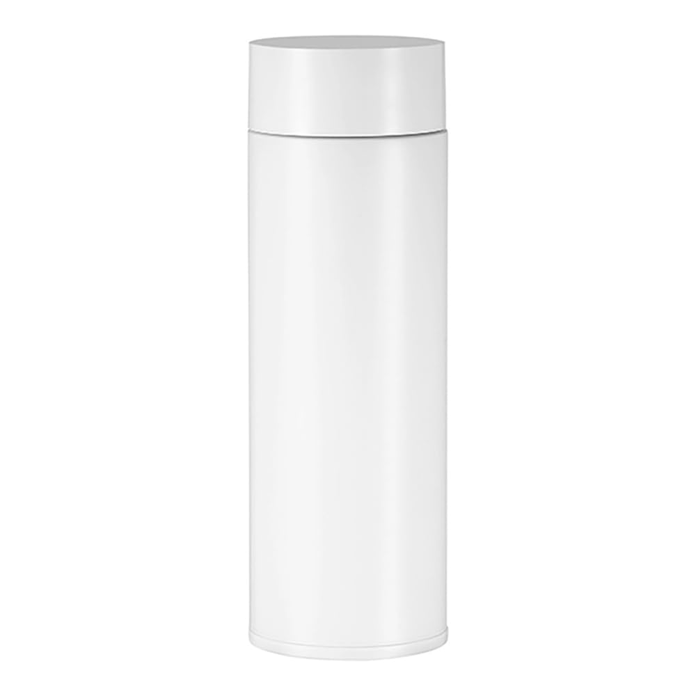11 oz Mini Water Bottle Stainless Steel Thermoses Small - Insulated Vacuum, Leak Proof, Keeps Drinks Hot/Cold - Ideal for Coffee, Tea, Water - White