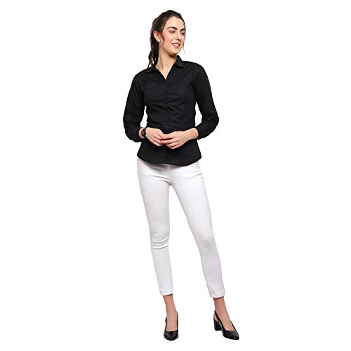 Image of Blue RoninWomen Stylish Western Official Formal Shirts for Women Regular fit Shirts for Women