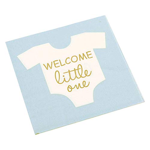 baby boy shower napkins