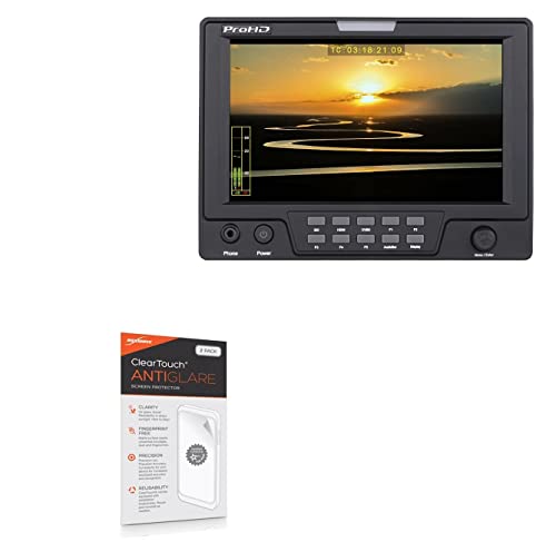 BoxWave Screen Protector Compatible with JVC DT-X71HP - ClearTouch Anti-Glare (2-Pack), Anti-Fingerprint Matte Film Skin