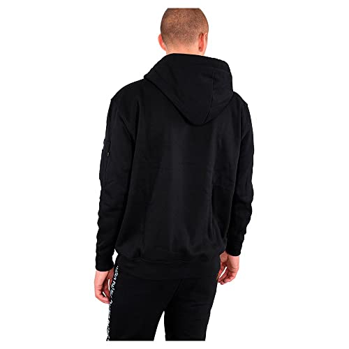 Alpha Industries NASA RS Hoody Kapuzensweat für Herren Black – Ansicht 3