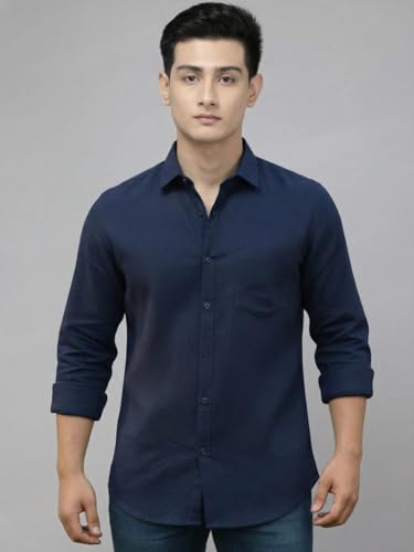 Image of Men Solid Good Color Shirt | Trendy Casual & Formal Wear | Comfortable Cotton Blend | Slim Fit Stylish Shirt
