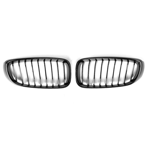 Parrilla delantera para F34 335i 328i 2014-2017, rejilla de capó de riñón una sola línea racing