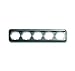 Produktbild Busch-Jaeger Rahmen 5f. pla 1725-20 waagerecht alpha Abdeckrahmen 4011395168707