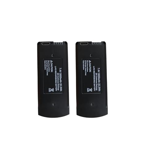 V198 GPS MAX PRO 8K RC �N�A�b�h�R�v�^�[ �h���[�� �o�b�e���[ 7.4V 3000mAh �p�b�N �X�y�A �A�N�Z�T���[�ɑΉ�(2pcs)