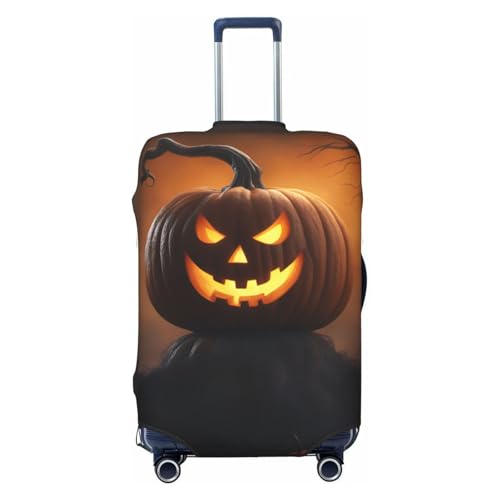 Housse de valise Halloween XL noire protège votre bagage cabine extensible