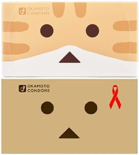 可愛いデザインのコンドーム2箱セット オカモトコンドーム ダンボー ニャンボー はちみつローション1個付セット