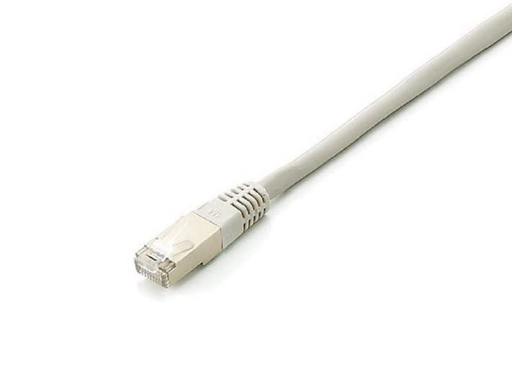 Equip LSZH - Cable de Red, Latiguillo RJ45, Cable de conexión (cat. 6A, 5 unidades, 2 conectores RJ45, 10,0 m), color gris